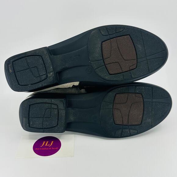 Naot Women's Helm Soft Black/Speckled Beige Comfort Ankle Booties Size 37/ 6 US - Picture 10 of 11